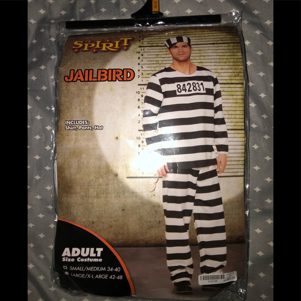 Men’s Jailbird Halloween Costume